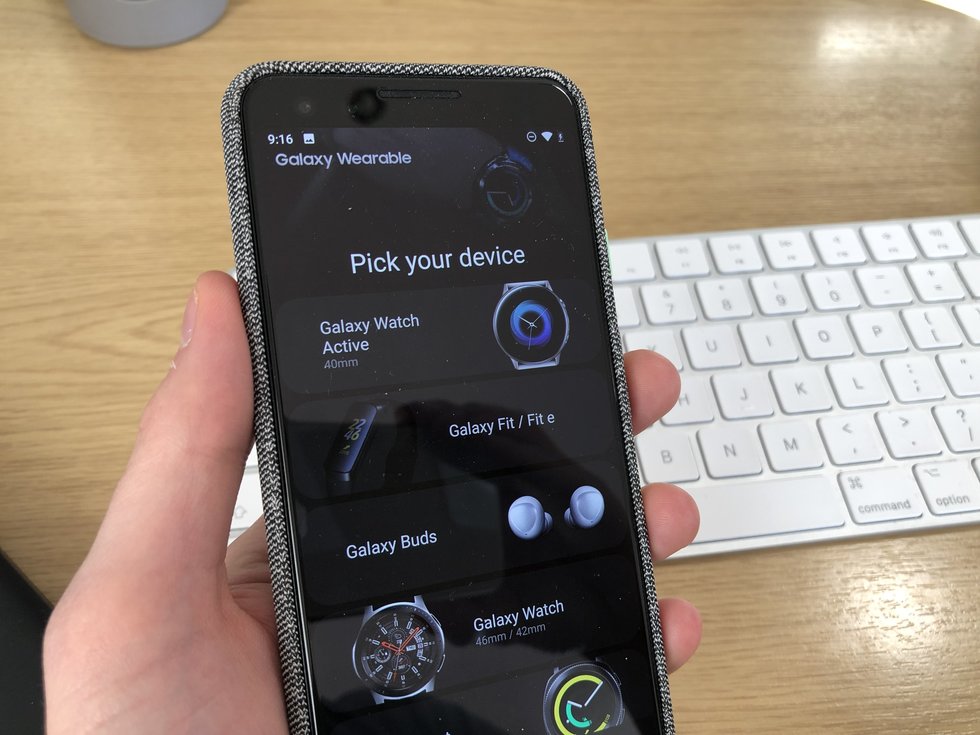 samsung"s own app just leaked four unannounced wearables
