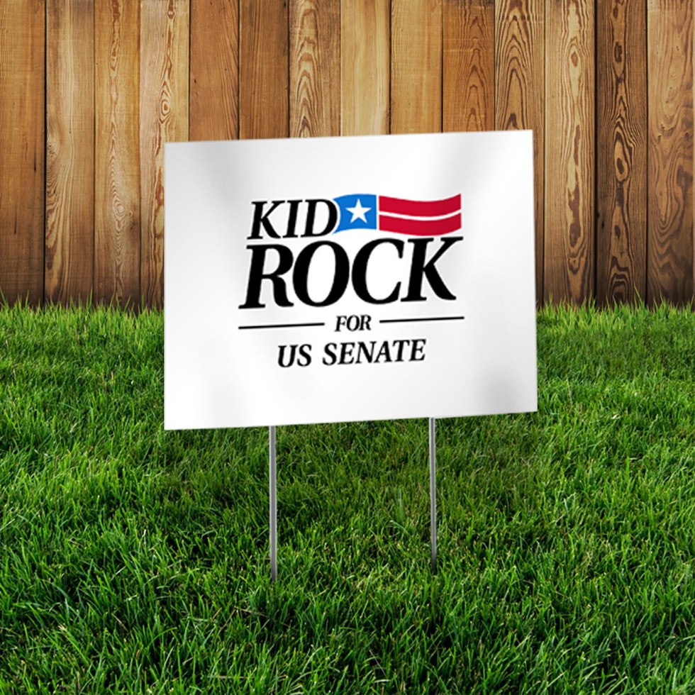 Warren Fundraises for Her Campaign Off of Kid Rock Run for Senate