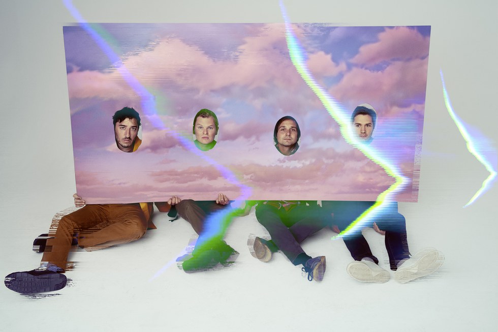 Droste, Taylor, Rossen, and Bear / Courtesy of Grizzly Bear