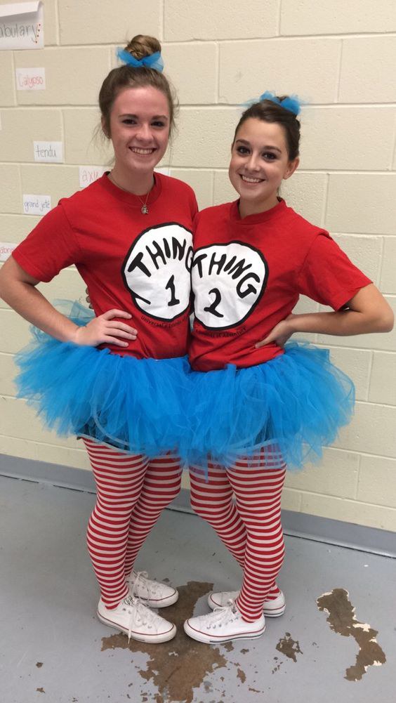 Thing 1 Thing 2 Halloween Costume - 3 Super Cute Halloween Costume Ideas – HB IN RETROSPECT