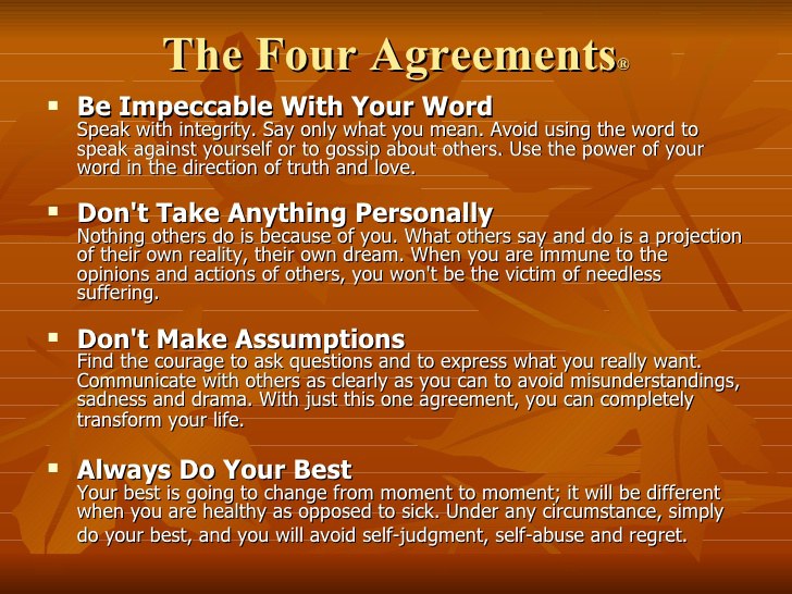 what are the four agreements