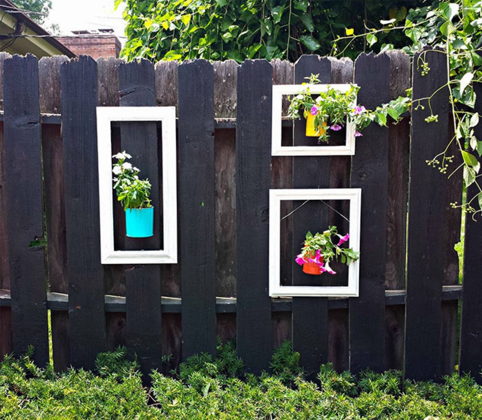 Coole Gartenzaun-Dekorationen, auf die du bis jetzt noch nicht gekommen