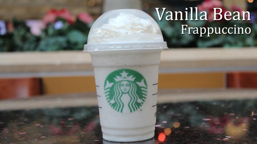 does vanilla bean frappuccino have caffeine