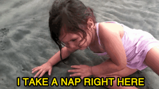 Image result for napping on vacation gif