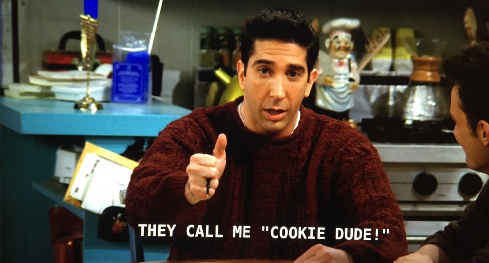 'Friends' Characters As If They Were Cookies