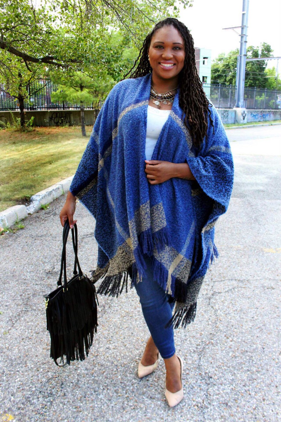 15 Poncho & Cape Styles That Will Warm Up Your Wardrobe - xoNecole