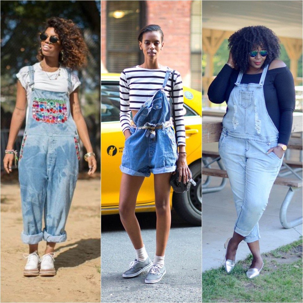 13 Ways To Style Overalls The Adult Way Xonecole