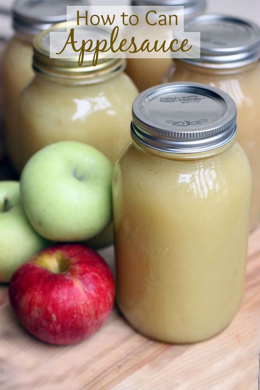 How to Can Applesauce My Recipe Magic