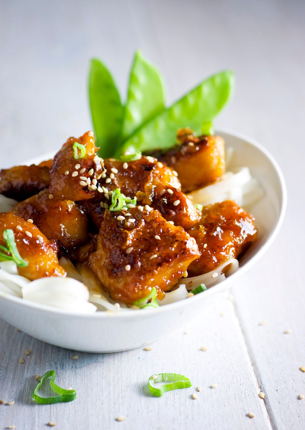 Honey & Hoisin glazed sticky chicken - My Recipe Magic