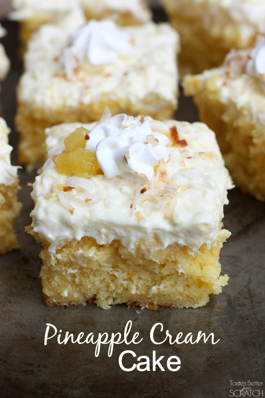 The Best Pineapple Cream Cake - My Recipe Magic