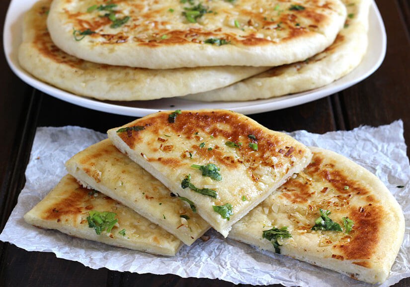 Garlic Cheese Naan Bread My Recipe Magic
