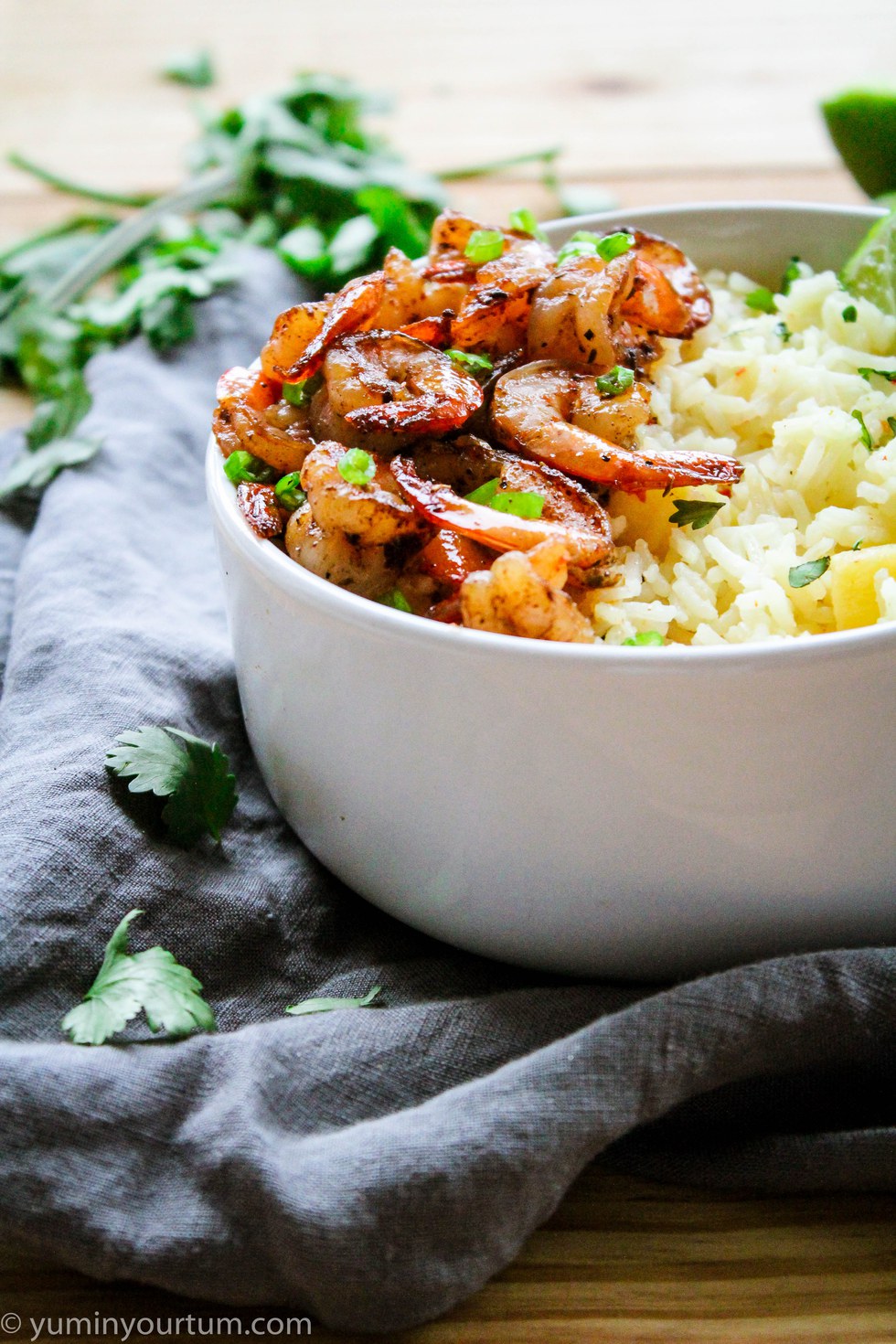 Jerk Shrimp With Pineapple Rice My Recipe Magic
