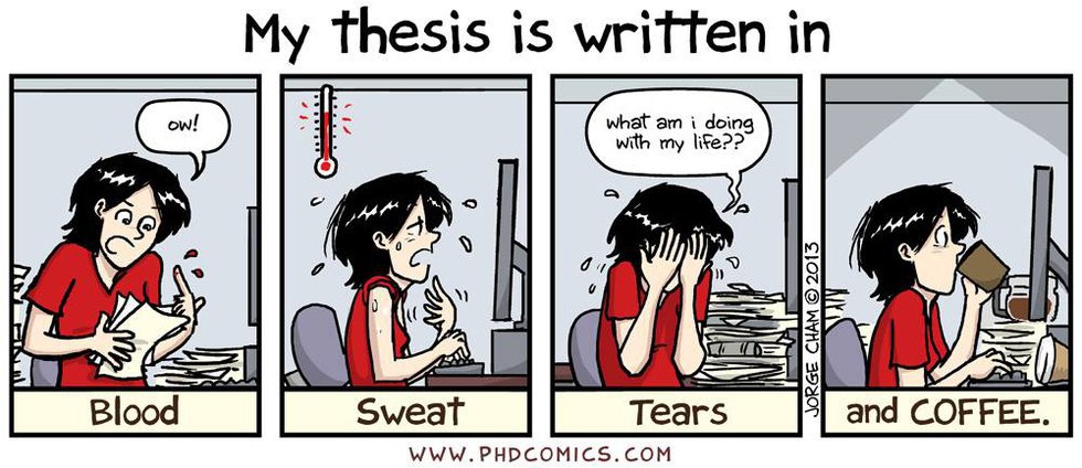 write my thesis