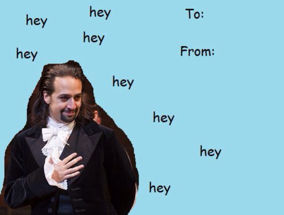 14 Hamilton Valentine's Cards To Get Your Person