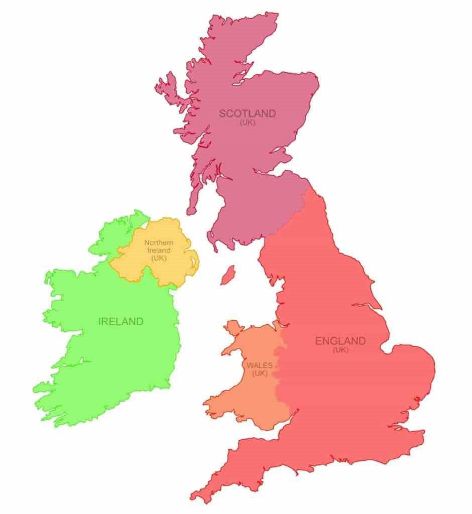 what 4 countries make up great britain what 4 countries make up great britain