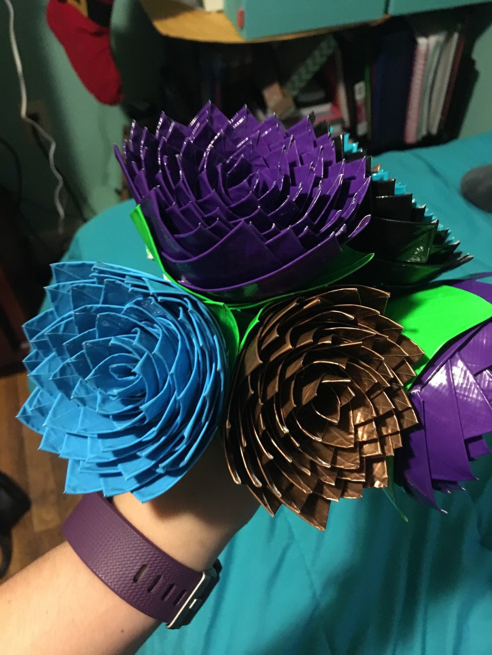 How To Make Duct Tape Flowers