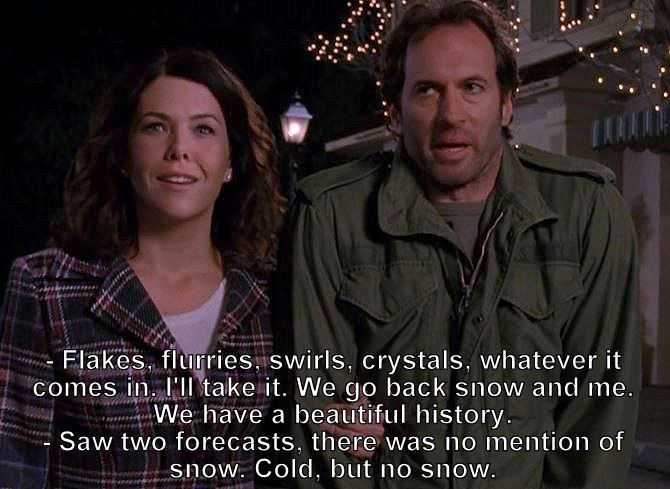 Why Lorelai Gilmore Was So Right About Snow