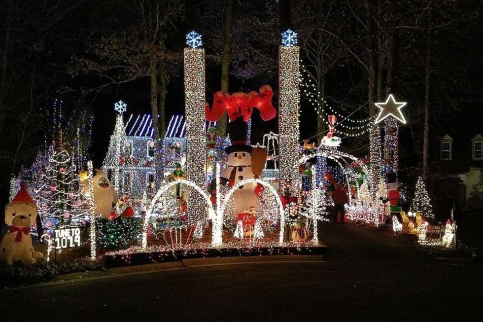 Christmas 5 Best Decorated Houses in the USA