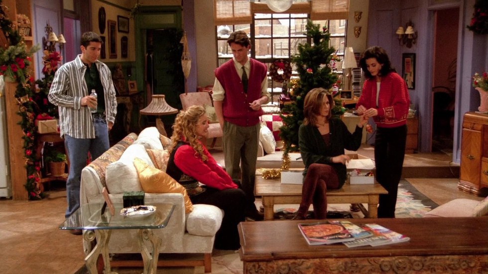 friends the one with the nine christmas episodes christmas friends episodes