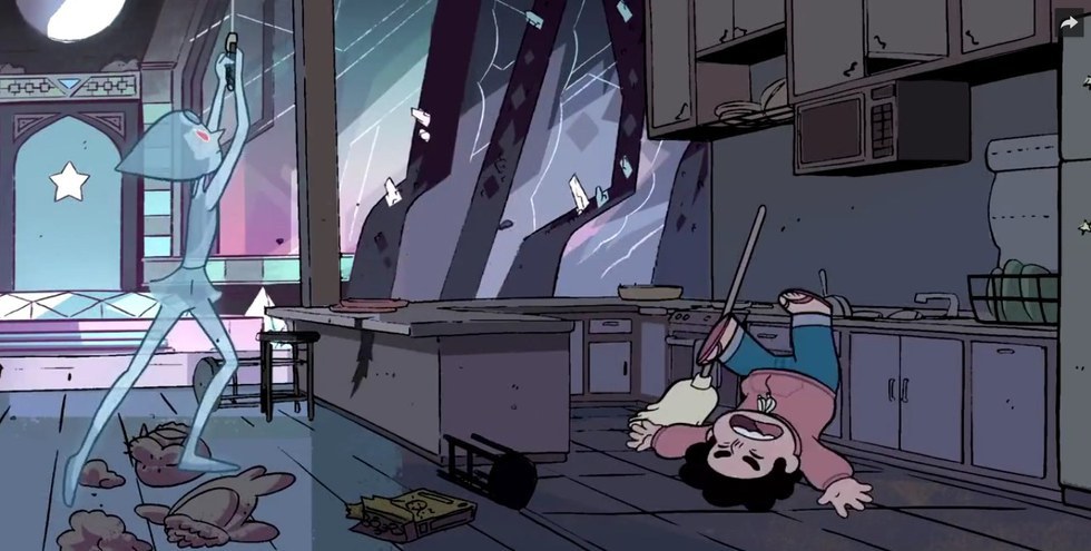 Hidden cam in dressing room Effect of gem harvesting steven