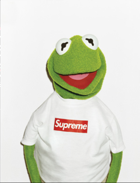 supreme kermit the frog toy