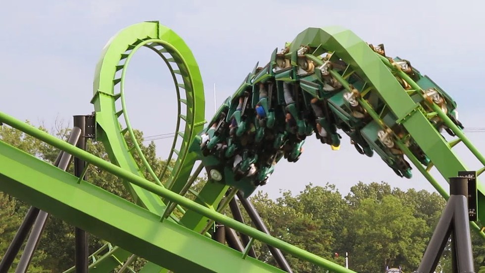 Ranking The 6 Major Roller Coasters At Six Flags: Great Adventure From ...