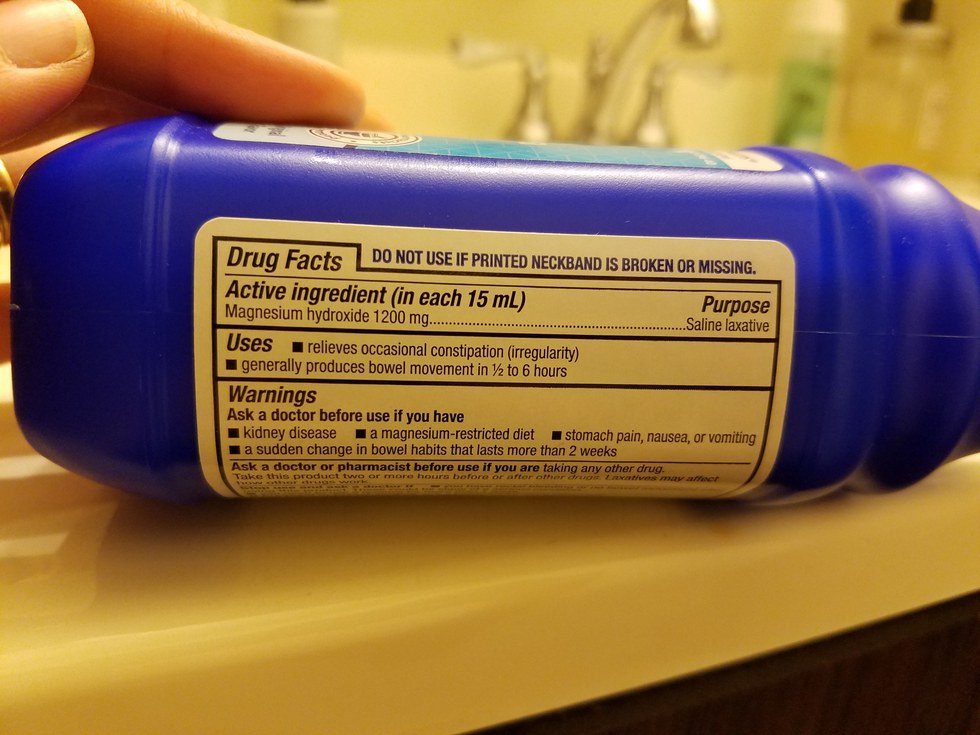 Milk of Magnesia Is A Perfect Deodorant And I'm Mad I Just Found Out