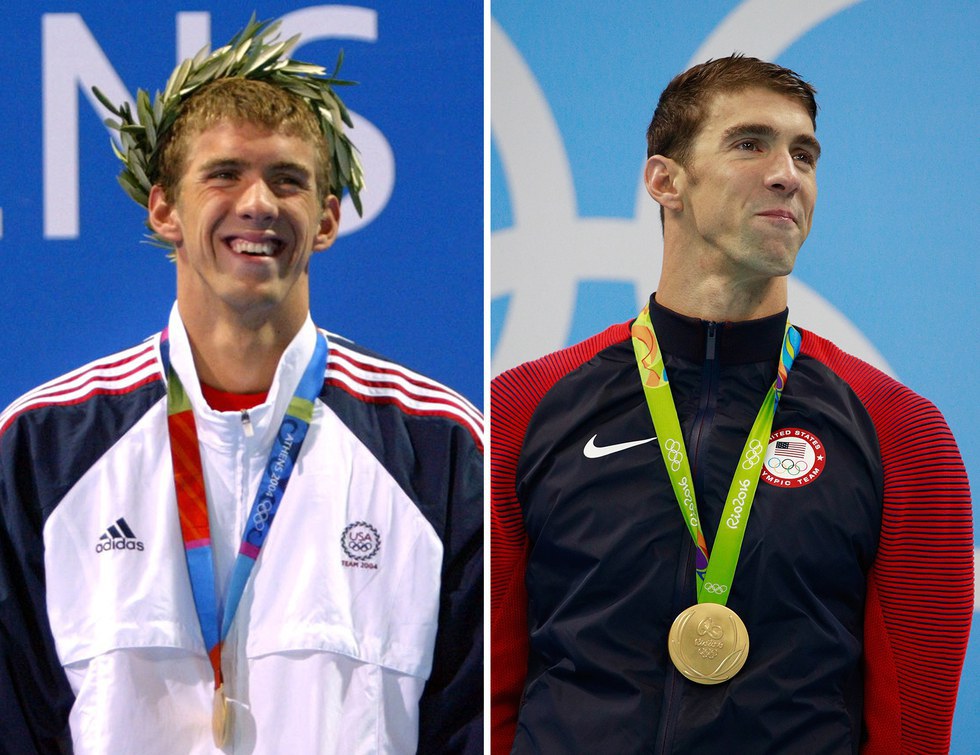 Michael Phelps Olympic Medals Throughout The Years