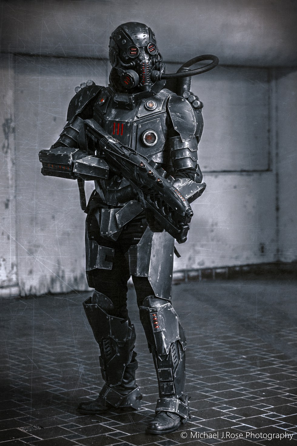 Crazy Futuristic Mercenary Armor