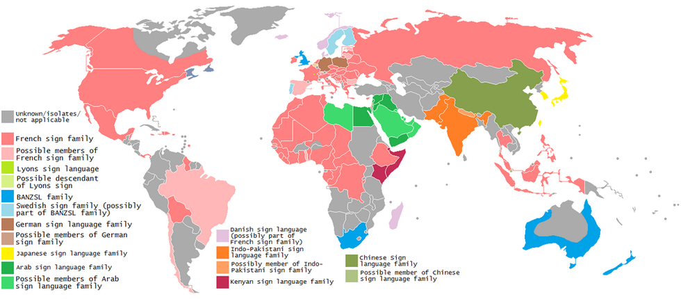 Sign Language Worldwide