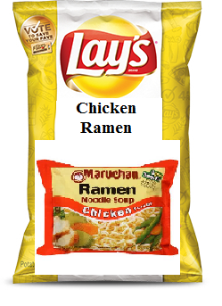 lay flavors ramen potato chip wanted always chicken ve