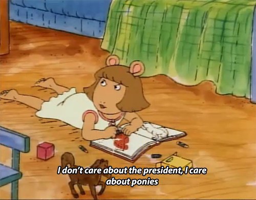 8 Times In College You Related To D W From Arthur 