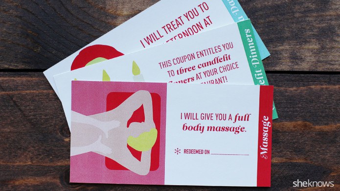coupon book for your boyfriend