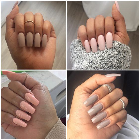 8 New Nail Shapes And Colors For Spring Square This Nail Shape