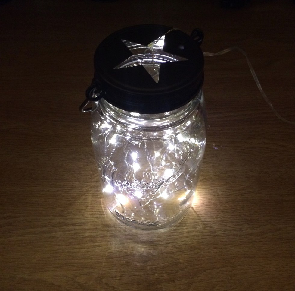DIY Fairy Lights Mason Jar