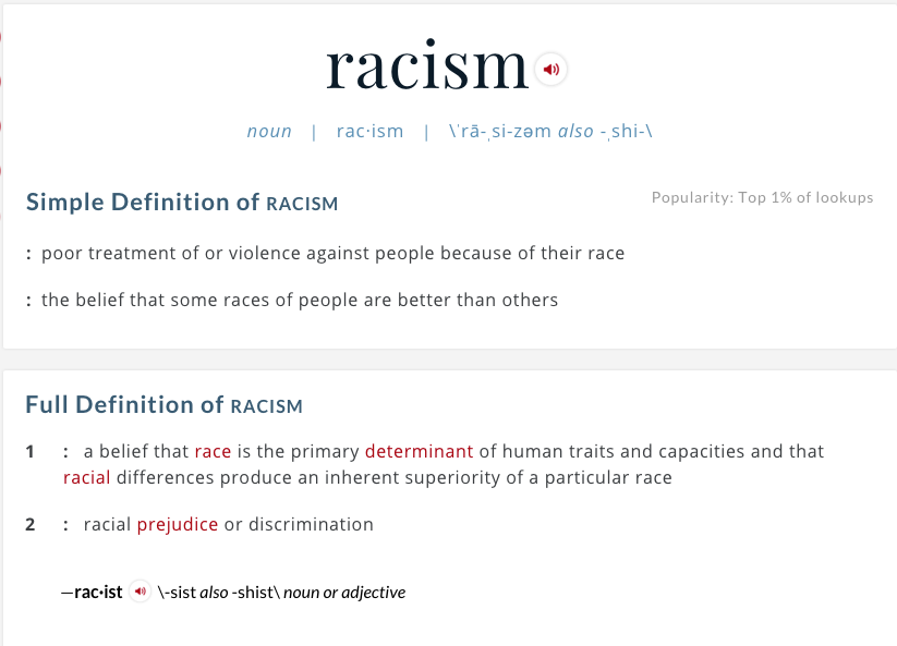 Racism Is A Hurtful Form Of Discrimination
