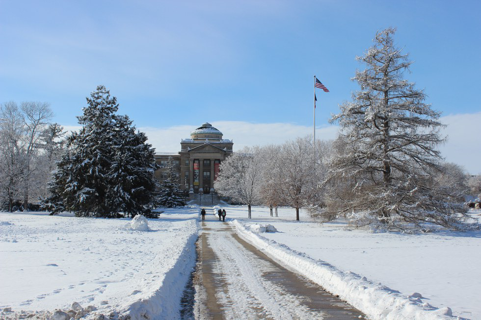 Iowa State University A Stunning Winter Campus