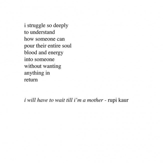 4 Rupi Kaur Poems For My Mother