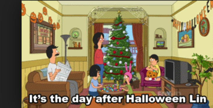i thought to my self halloween just got over doesnt november come after october christmas lights went up in a clatter and i couldnt keep up with what - When Did We Start Celebrating Christmas i thought to my self halloween just got over doesnt november come after october christmas lights went up in a clatter and i couldnt keep up with what - When Did We Start Celebrating Christmas