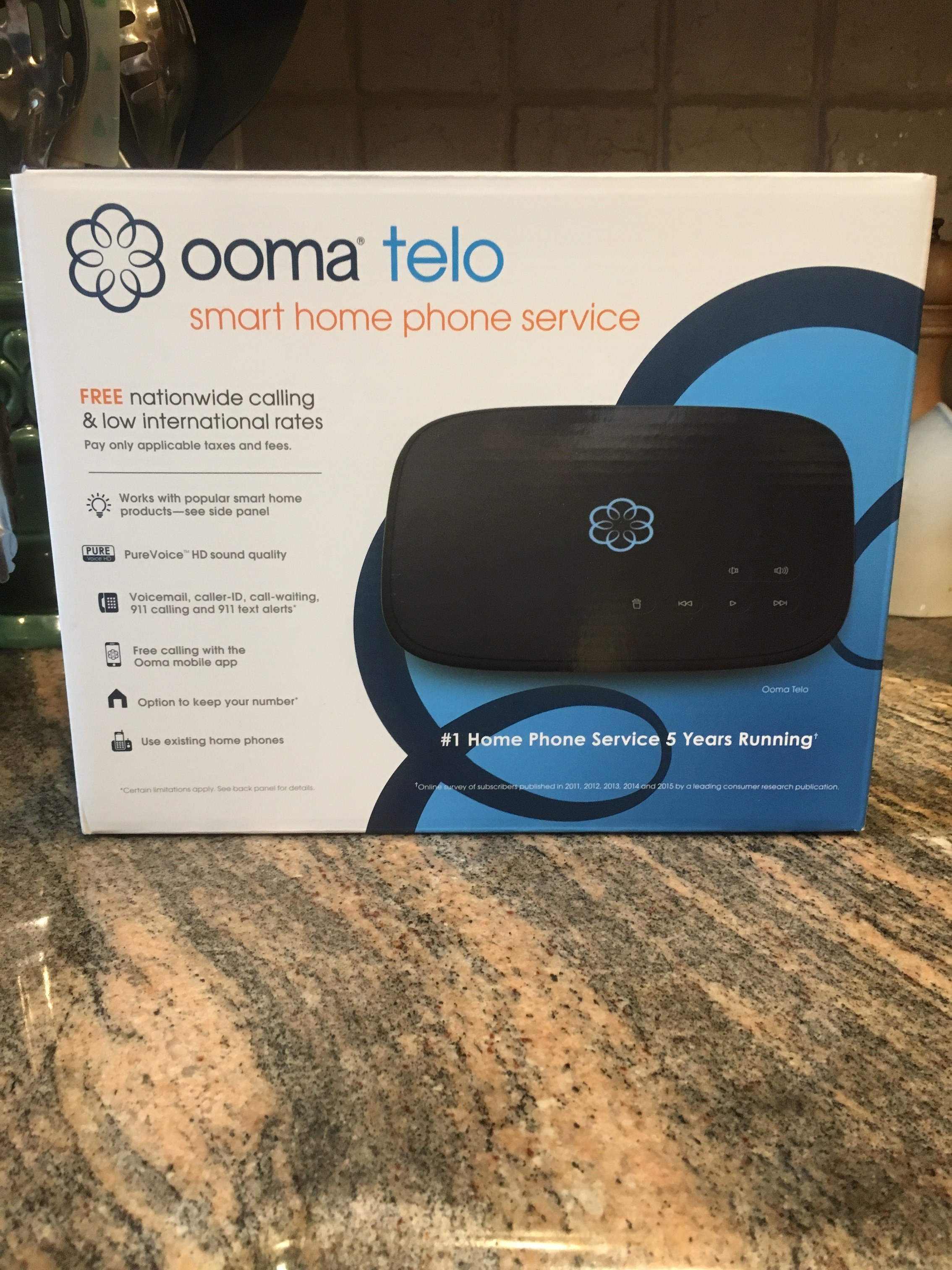 Ooma Alarm System