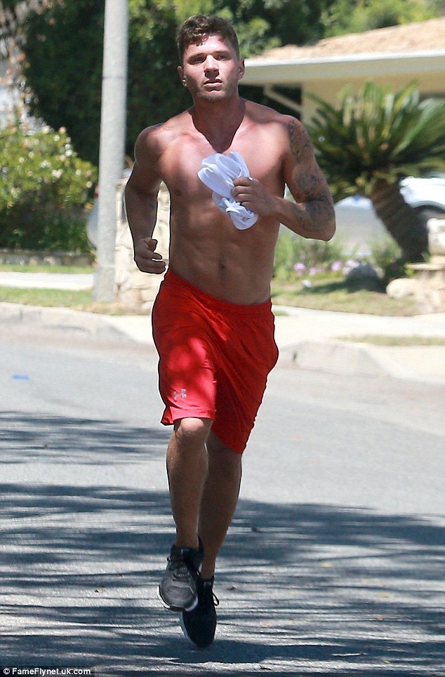 40, Fit, and Fine! Ryan Phillippe Goes Jogging With His Son [Photos ...