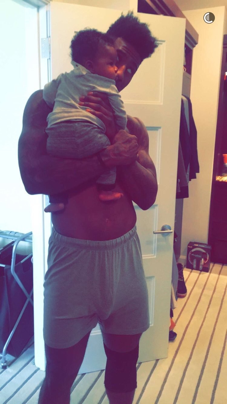 Oh My! Teyana Taylor Shares Snaps of Iman Shumpert Holding Baby Iman Jr ...