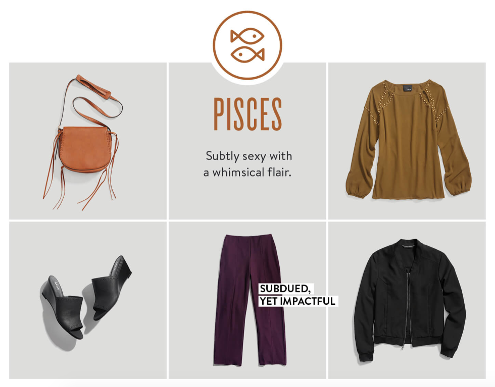 I Dressed Like My Zodiac Sign For A Week I Can Get Behind This Style Chart In Fact M Pretty Sure Have A Jacket Similar To The One They Show