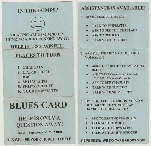 The Truth Behind Basic Training Stress Cards We Are The Mighty