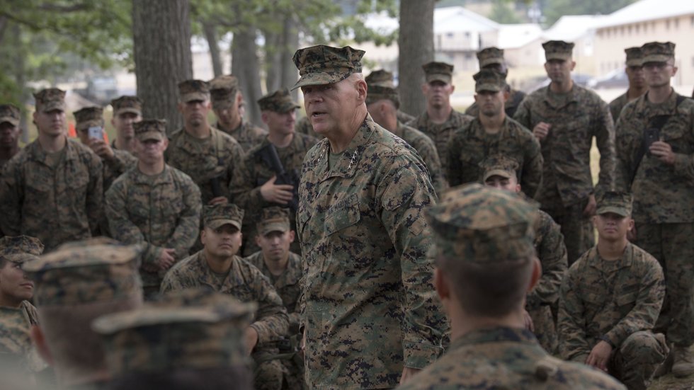 The Marines Are Ditching Their Desert Cammies For Everyday Wear We