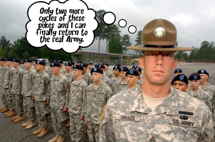 11 things screaming drill sergeants are actually thinking We Are The