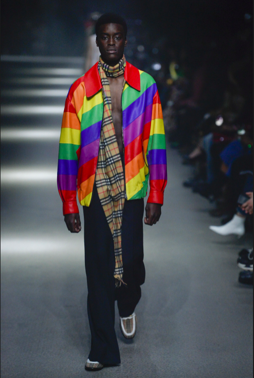 burberry rainbow collection