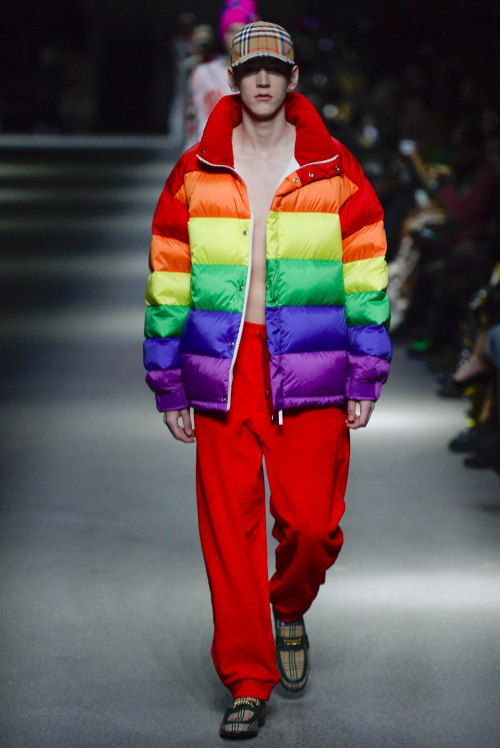 burberry rainbow collection