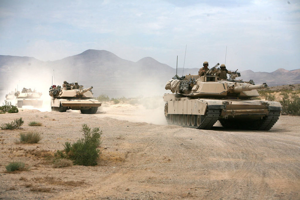 largest tank battle gulf war