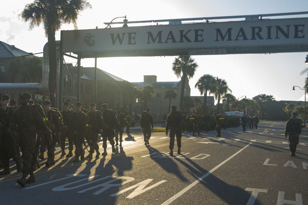 Lawmakers visit Parris Island after recruit's death highlights hazing